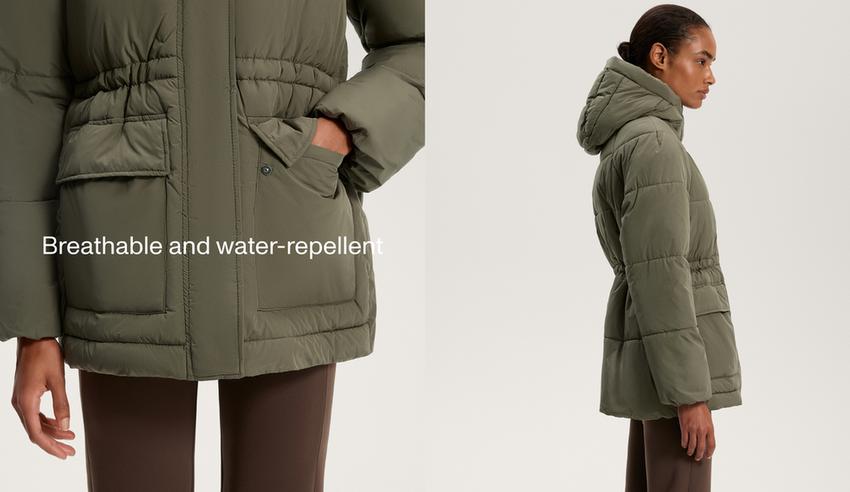 Водоотталкивающая утепленная куртка Primaloft®