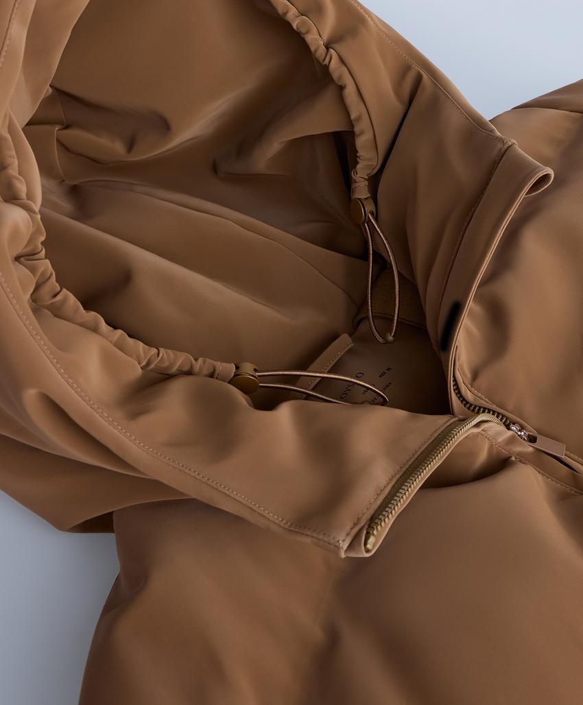 Водостойкая стеганая куртка SKI из атласа с пухом MINARDI PIUME