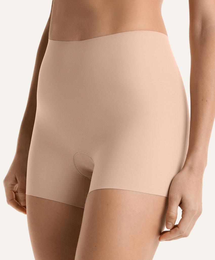 Hot pant с завышенной талией, невидимые, с лазерной обработкой краев