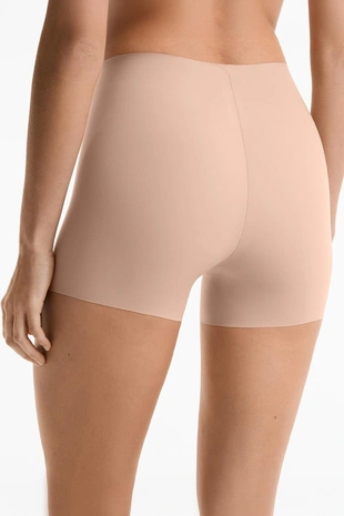 HOT PANT с завышенной талией, невидимые, с лазерной обработкой краев- Заказать в России