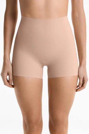 HOT PANT с завышенной талией, невидимые, с лазерной обработкой краев- Заказать в России