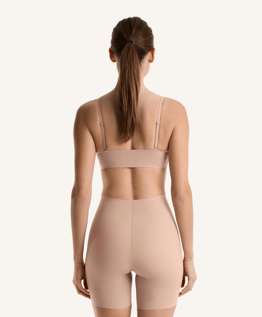 Велосипедки с завышенной талией, бесшовные, с лазерной обработкой