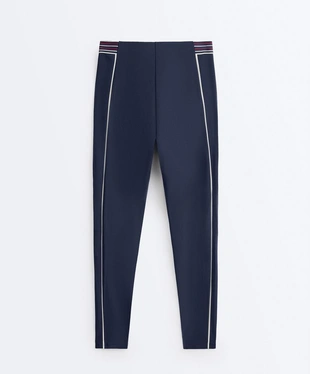 Легинсы COMPRESSIVE с высокой посадкой, компрессионным поясом, 65 см- Заказать в России