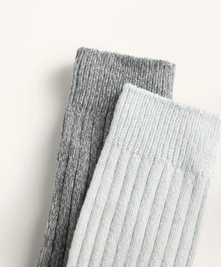 2 пары классических носков в рубчик- Заказать в России