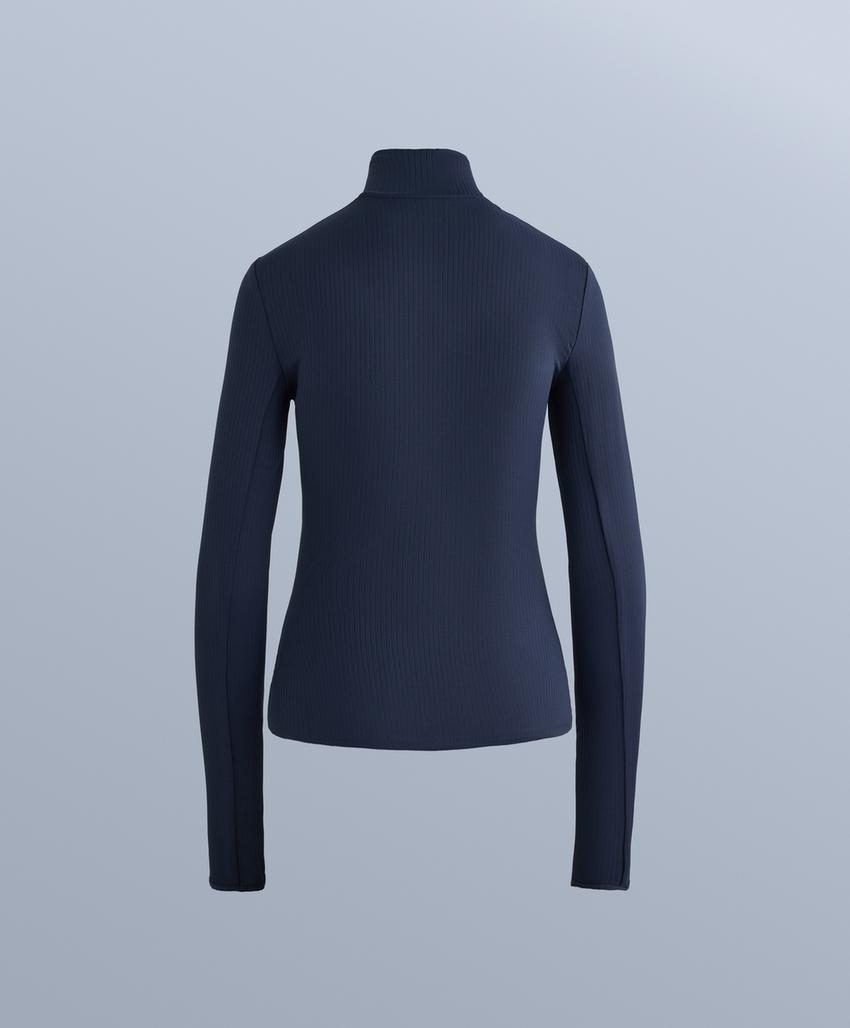 Thermal base layer rib T-shirt