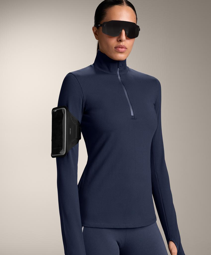 Thermal base layer rib T-shirt