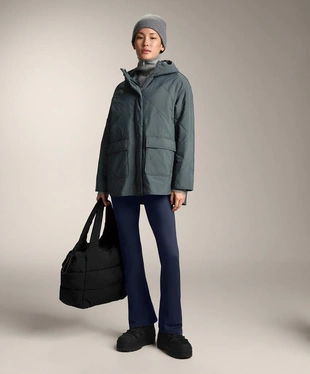 Брюки клеш в рубчик COMFORTLUX с завышенной талией- Заказать в России