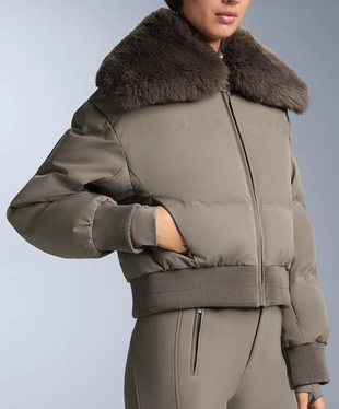 Водостойкая куртка MINARDI PIUME SKI с 80% пуха и 20% пера- Заказать в России