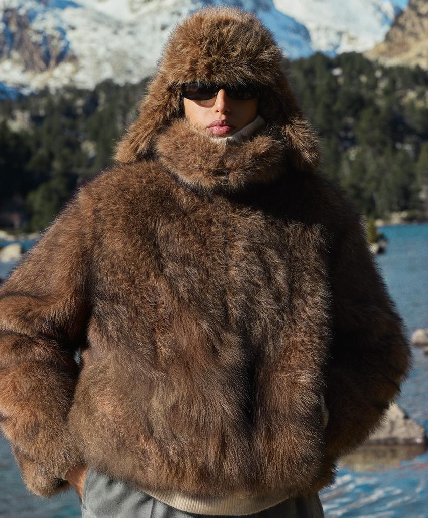 Куртка из искусственного меха