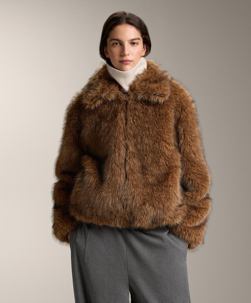 Куртка из искусственного меха