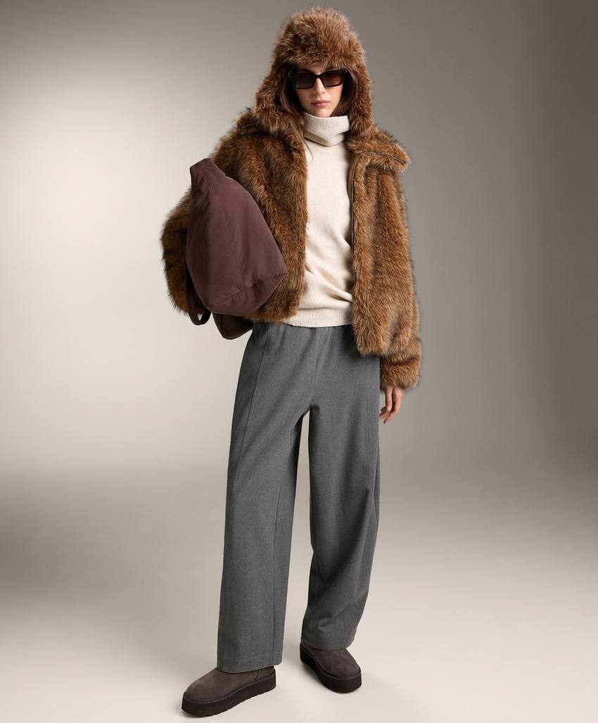 Куртка из искусственного меха