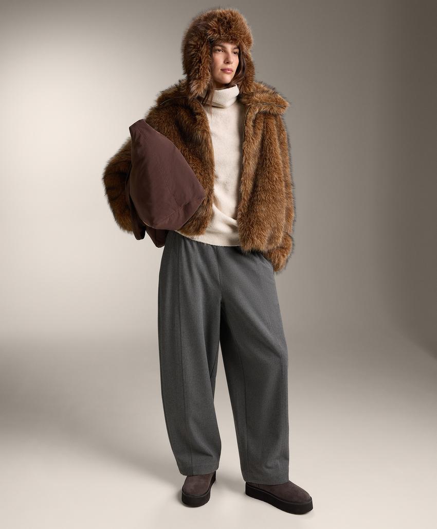 Куртка из искусственного меха