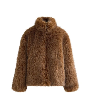 Куртка из искусственного меха- Заказать в России