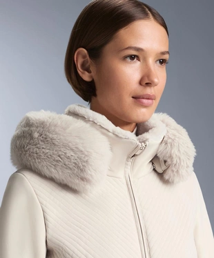 Водостойкий облегающий эластичный комбинезон SKI в стиле колор-блок- Заказать в России