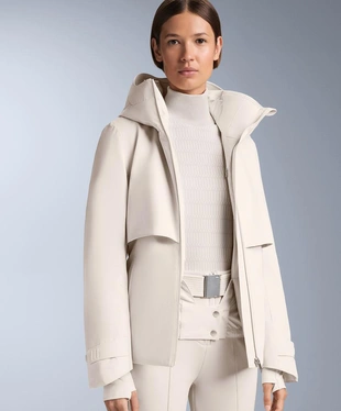 PALE MINK | 3930/626/771 - OYSHO Пуховик PRIMALOFT® FEEL THE PERFORMANCE TM SKI с водонепроницаемой многослойной конструкцией