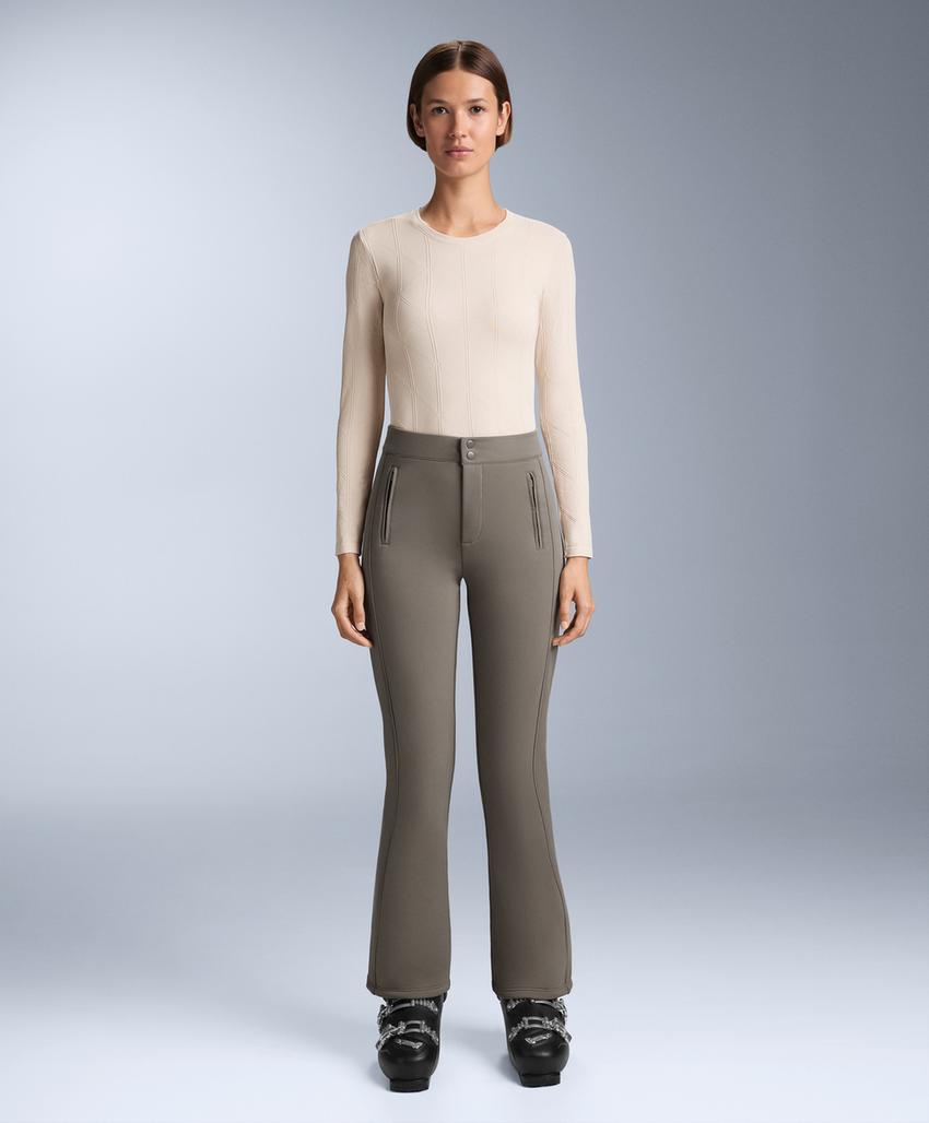 Термофутболка с жаккардовым узором seamless base layer