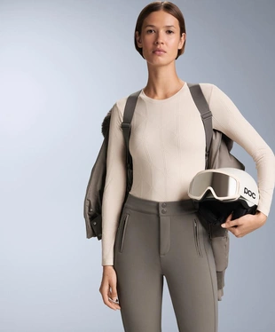 PALE MINK | 0216/967/771 - OYSHO Термофутболка с жаккардовым узором SEAMLESS BASE LAYER