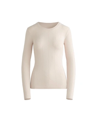 Термофутболка с жаккардовым узором SEAMLESS BASE LAYER- Заказать в России