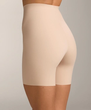 HIGH-WAISTED INVISIBLE POLYAMIDE BLEND MEDIUM SUPPORT BIKER SHORTS- Заказать в России