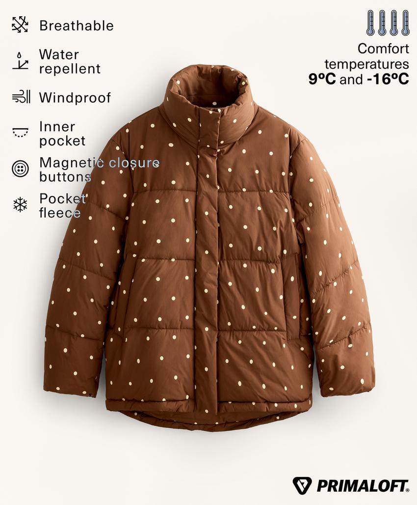 Водоотталкивающая стеганая куртка Primaloft®