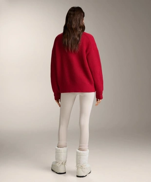 Длинный вязаный кардиган в рубчик- Заказать в России