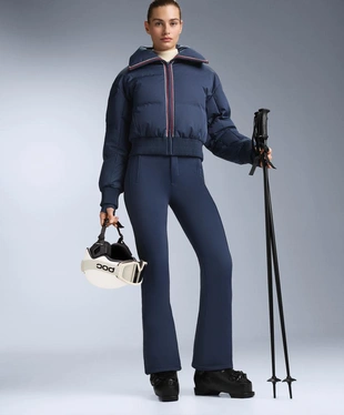 Водостойкая куртка в стиле ретро с 80% пуха и 20% пера MINARDI PIUME SKI- Заказать в России