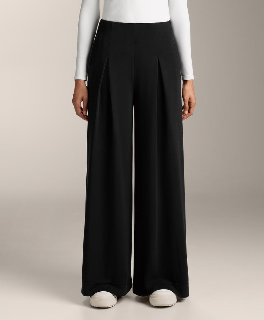 Длинные брюки премиум-класса со складкой и модалом