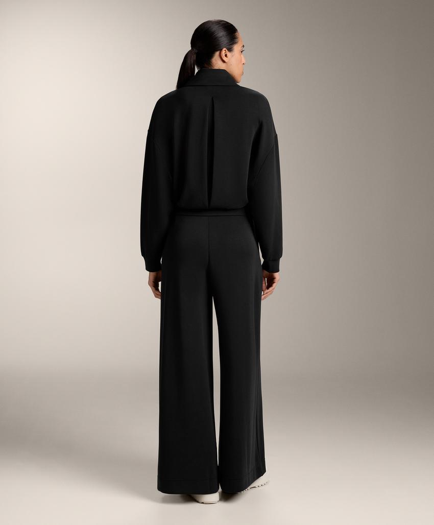 Длинные брюки премиум-класса со складкой и модалом