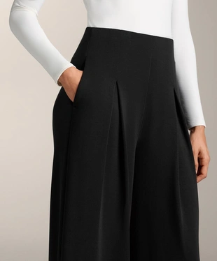 Длинные брюки премиум-класса со складкой и модалом- Заказать в России