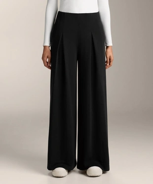 Длинные брюки премиум-класса со складкой и модалом- Заказать в России