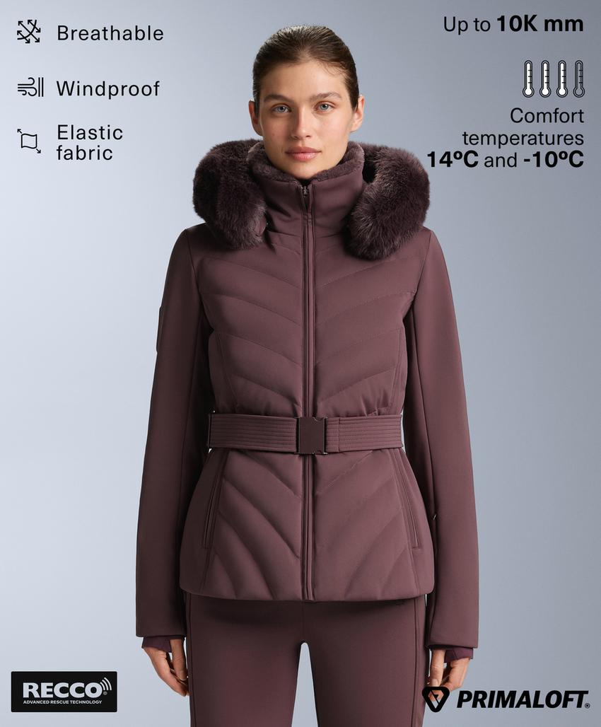 Водостойкая очень облегающая куртка Primaloft® SKI