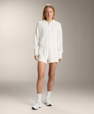 Вязаная куртка с капюшоном, эффект стирки- Заказать в России