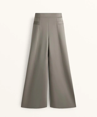 Брюки-баллоны с эффектом неопрена- Заказать в России