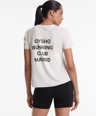 RUNNING CLUB MADRID FITTED SHORT-SLEEVED TECHNICAL T-SHIRT- Заказать в России