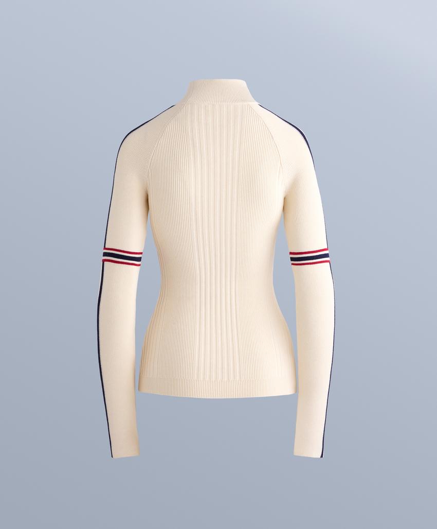 Термофутболка Base Layer вязаная с контрастными деталями