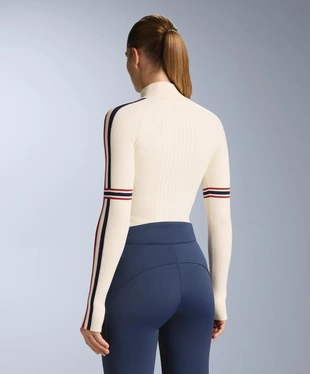 Термофутболка BASE LAYER вязаная с контрастными деталями- Заказать в России