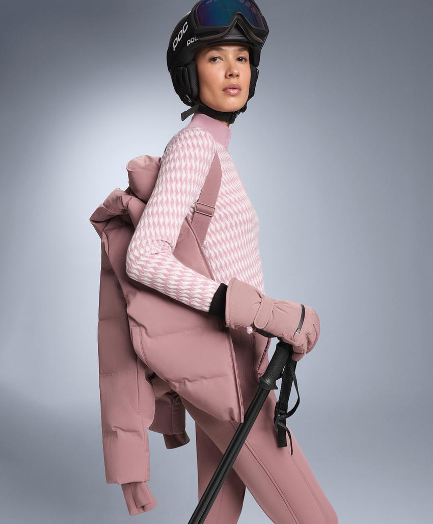 Термобелье с узором геометрического жаккарда