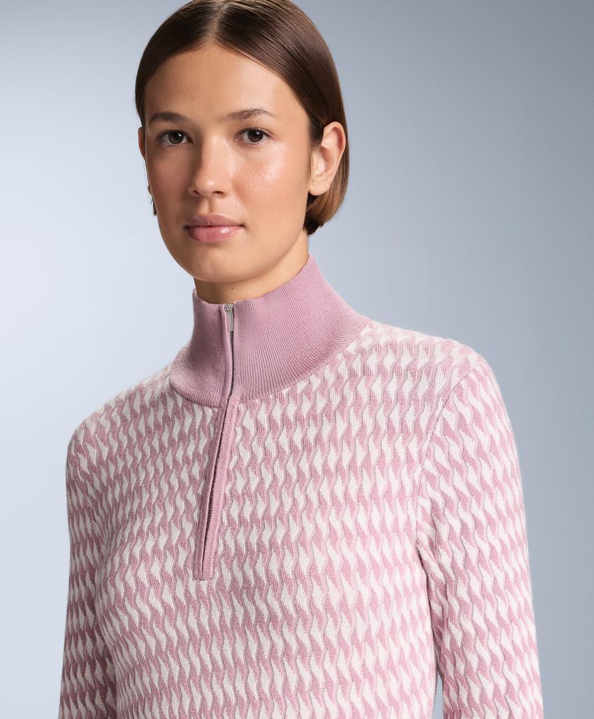 Термобелье с узором геометрического жаккарда