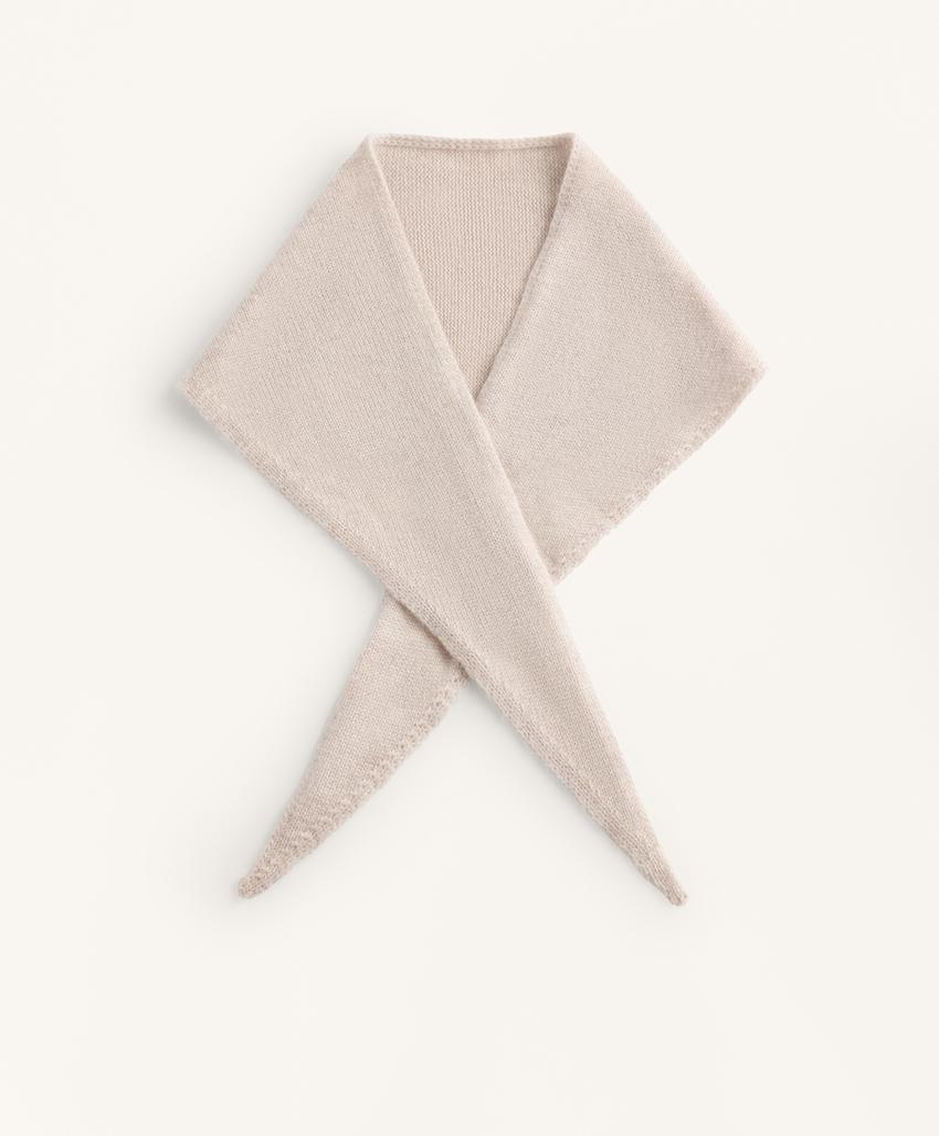 Вязаная бандана: 90% шерсть, 10% кашемир