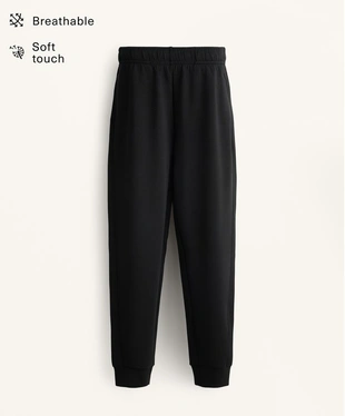 Брюки-джоггеры из мягкого модала- Заказать в России