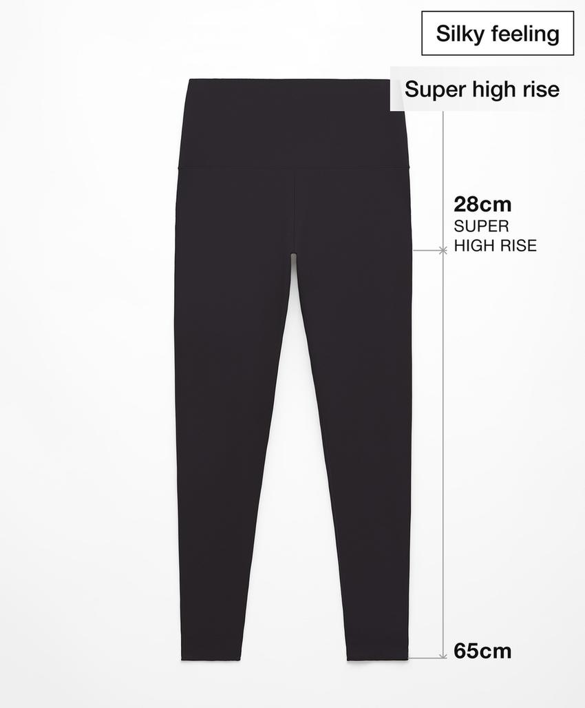 Леггинсы супервысокой посадки длиной до щиколотки perfect-adapt 65 см