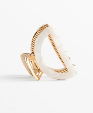 2 мини-заколки для волос с металлическим эффектом- Заказать в России