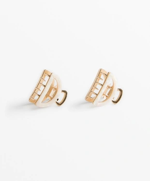 2 мини-заколки для волос с металлическим эффектом- Заказать в России