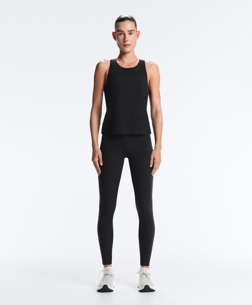 Футболка с перекрещивающимися лямками из комфортлукса