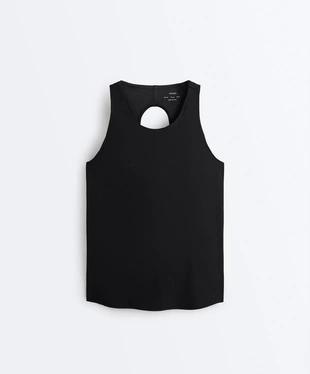 Футболка с перекрещивающимися лямками из комфортлукса- Заказать в России