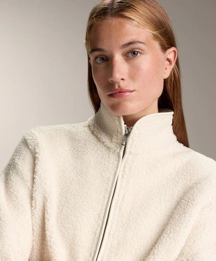 Куртка из искусственной овчины- Заказать в России