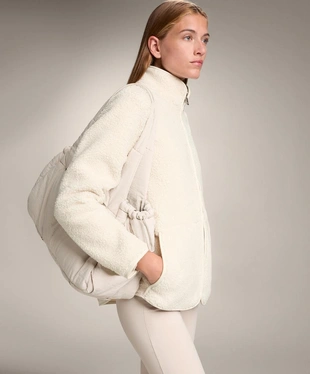 Куртка из искусственной овчины- Заказать в России