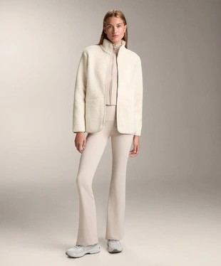 Куртка из искусственной овчины- Заказать в России