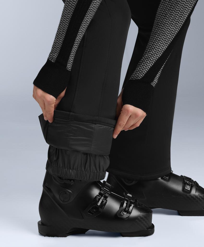Water-resistant flare stretch SKI trousers
