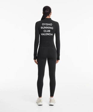 OYSHO RUNNING CLUB VALENCIA LIGHT WARM TECHNICAL JACKET WITH SEAMS- Заказать в России